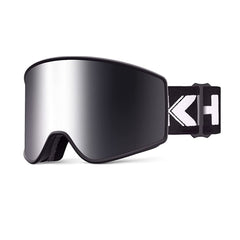 KHUNO Avigator Cylindrical Ski Goggles - Black
