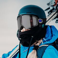 KHUNO NIMBUS Cylindrical Snow Goggles Dual ZEISS Lenses - Velcor