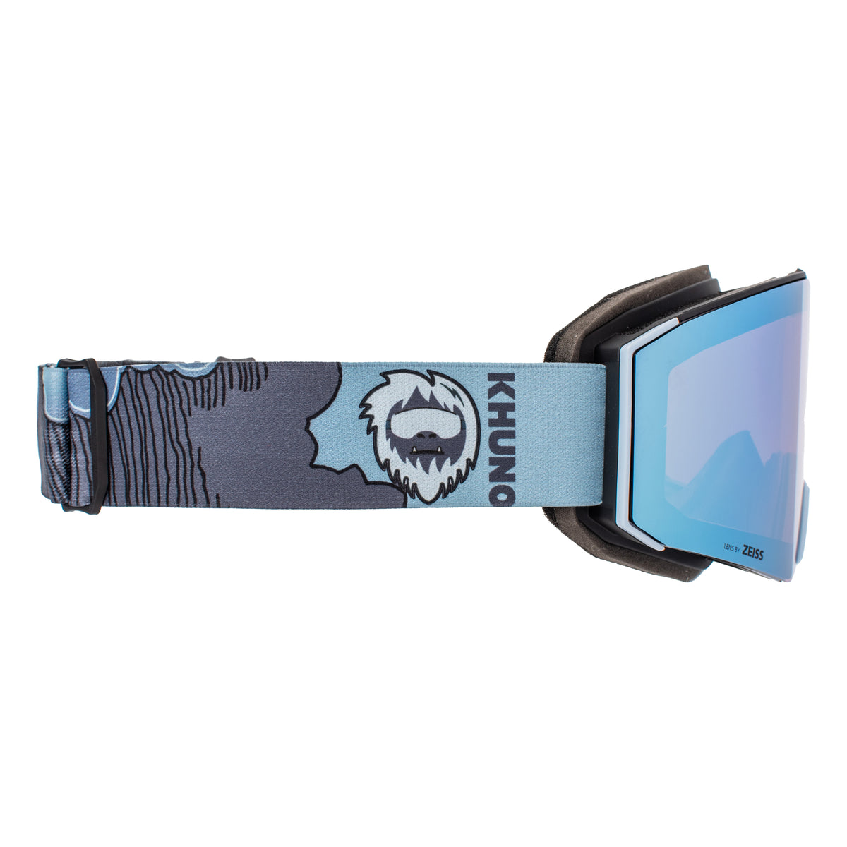 KHUNO NIMBUS Cylindrical Snow Goggles Dual ZEISS Lenses Rainstorm