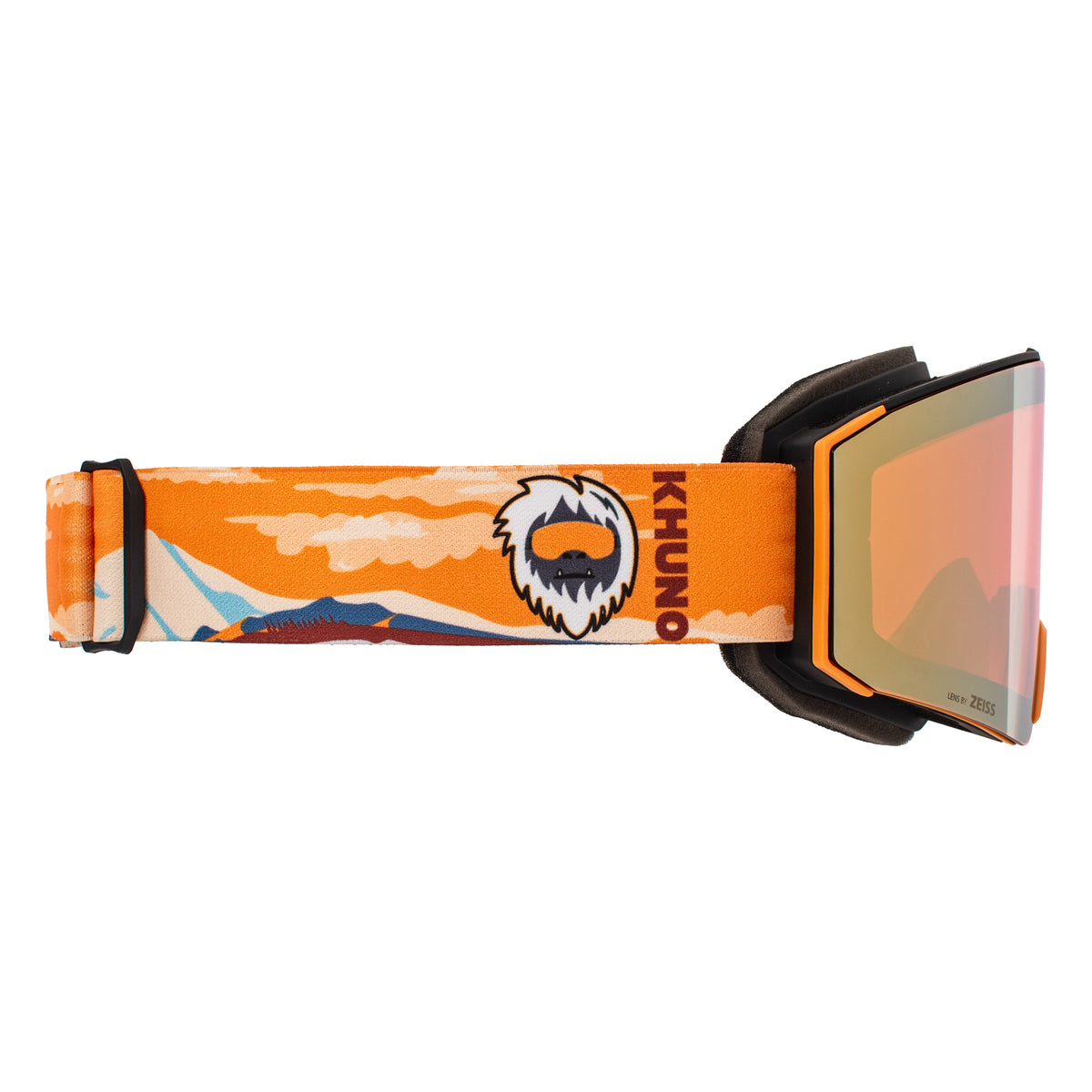 KHUNO NIMBUS Cylindrical Snow Goggles Dual ZEISS Lenses Humilis