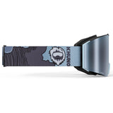 KHUNO NIMBUS Cylindrical Snow Goggles Dual ZEISS Lenses - Rainstorm