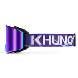KHUNO NIMBUS Cylindrical Snow Goggles Dual ZEISS Lenses - Blue Cumulus