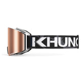 KHUNO NIMBUS Cylindrical Snow Goggles Dual ZEISS Lenses - Dark Thunder