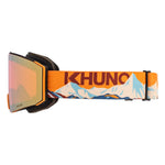 KHUNO NIMBUS Cylindrical Snow Goggles Dual ZEISS Lenses - Humilis