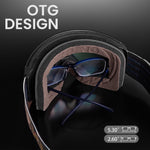 KHUNO Jaeger Series Snow Goggles - Toric Mag-Lens System & OTG Design - California Version
