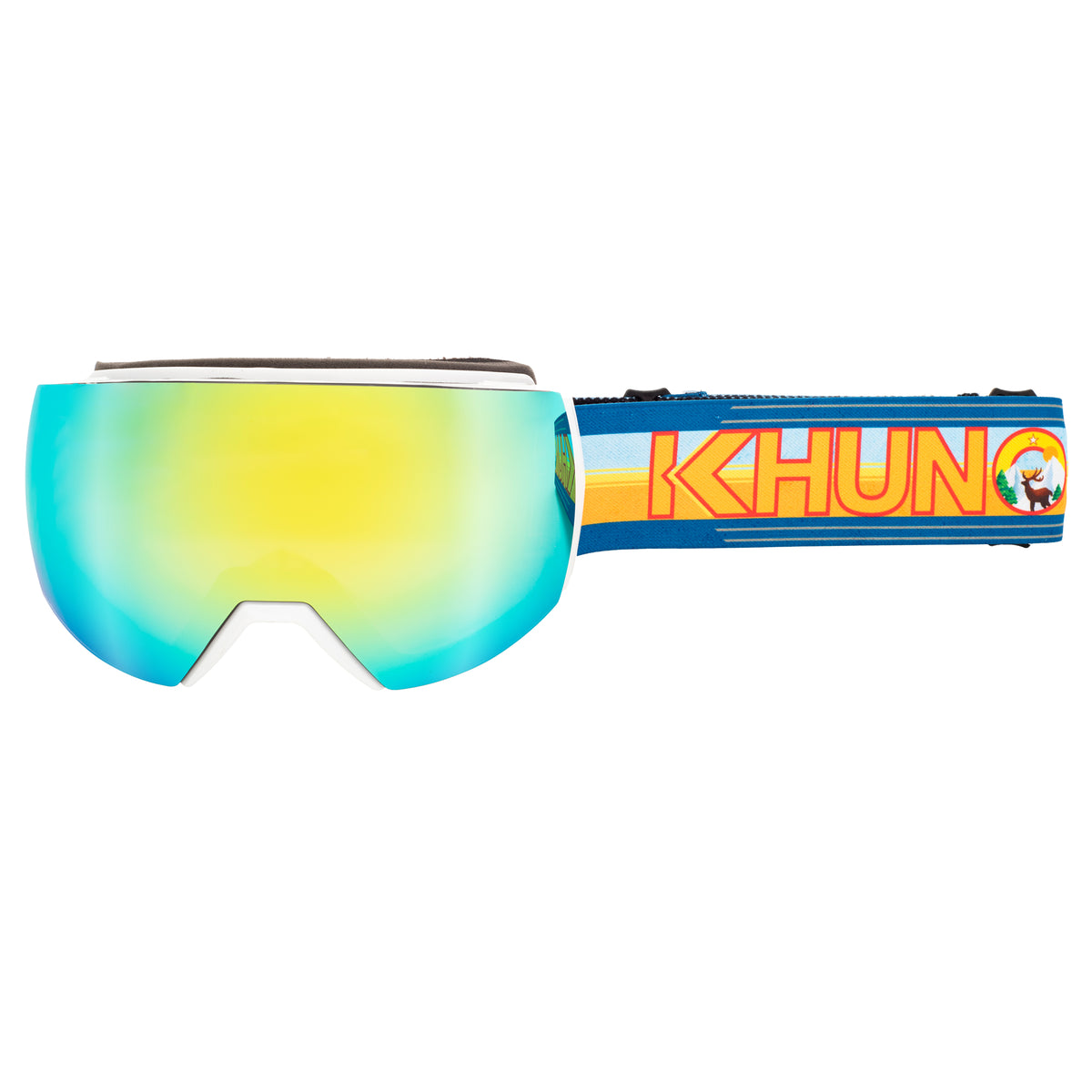 KHUNO Jaeger Series Snow Goggles - Toric Mag-Lens System & OTG Design - Idaho Version - Idaho